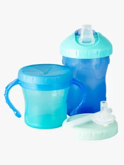 Bambino Spisetid-Snack, Sip & Store Kit, Turkis