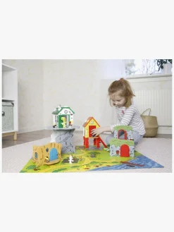 Legetøjsfigurer|Bamse Figursæt Lille Hopsa & Ulven Flerfarvet