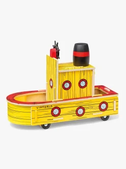 Legetøjsbiler & -Fartøjer|Bamse Træbåd Viktoria