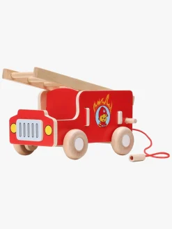 Legetøjsbiler & -Fartøjer|Bamse Verdens Stærkeste Bjørn Brandbil, Rød