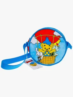 Tasker|Bamse Verdens Stærkeste Bjørn  Rund Taske, Blå