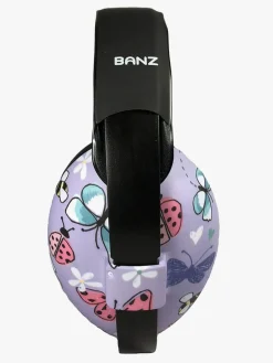 Sikkerhed|Banz Høreværn Baby, Butterfly Lilla