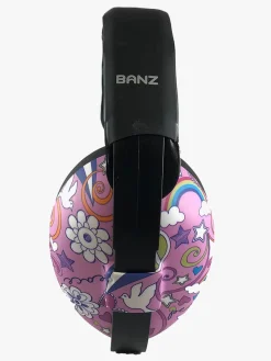 Sikkerhed|Banz Høreværn Baby, Peace Pink Lyserød
