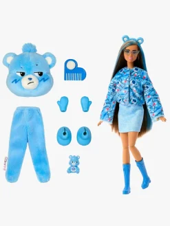 Dukker & Bamser|Barbie Cutie Reveal Dukke Care Bears, Blå Flerfarvet