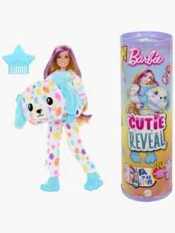 Dukker & Bamser|Barbie Cutie Reveal Dukke med Regnbuefarvet Dalmatiner Flerfarvet