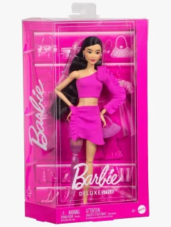 Dukker & Bamser|Barbie Deluxe Style Dukke Sort Hår & Benprotese