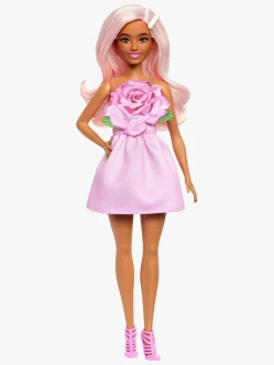 Dukker & Bamser|Barbie Deluxe Style Dukke i Lyserød Kjole