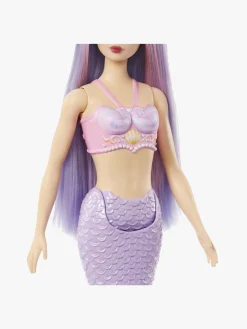 Dukker & Bamser|Barbie Dukke Havfrue med Farverig Hår, Lilla