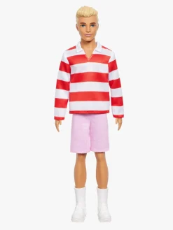 Dukker & Bamser|Barbie Fashionistas Dukke Ken Stribet