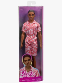 Barbie Dukker & Bamser-Ken Fashionista Dukke i Mønstret Overall