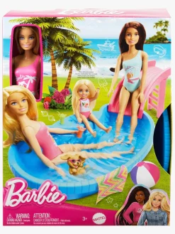 Dukker & Bamser|Barbie Legesæt Dukke & Pool