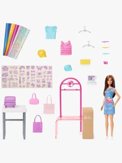 Barbie Dukker & Bamser-Legesæt med Dukke Make & Sell Boutique