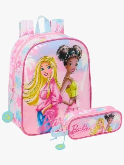 Børn Barbie Tasker-Mini Rygsæk 6L & Penalhus, Pink