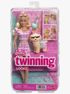 Dukker & Bamser|Barbie Modedukke Twinning Looks, Pink