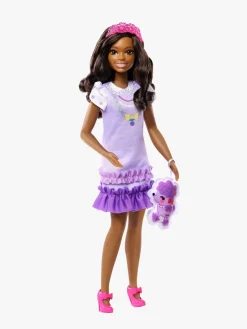 Dukker & Bamser|Barbie My First Dukke Brunt Hår med Puddel
