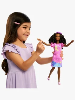 Barbie Dukker & Bamser-My First Dukke med Hundehvalp Night & Day