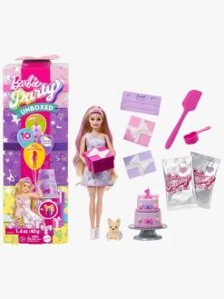 Dukker & Bamser|Barbie Party Unboxed Dukke 1