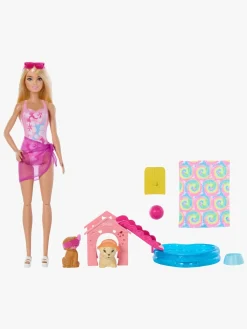 Dukker & Bamser|Barbie Puppy Pool Party Legesæt