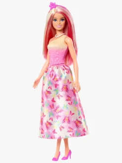 Dukker & Bamser|Barbie Royal Dukke med Pink Highlights Flerfarvet
