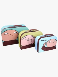 Børn Alfonsberg Opbevaring-Barbo Toys Alfons Åberg Kuffert Sæt 3-pak