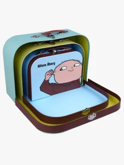 Børn Alfonsberg Opbevaring-Barbo Toys Alfons Åberg Kuffert Sæt 3-pak