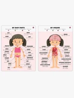 Spil & Puslespil|Lærerig Leg|BarboToys Barbo Toys Body Puslespil Pige 36 Brikker Lyserød