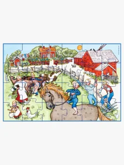 Spil & Puslespil|EmilILonneberga Barbo Toys Emil Fra Lønneberg Kuffert med 1 Puslespil 24 Brikker