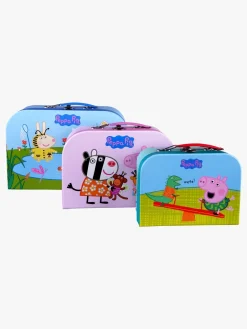 Opbevaring|PeppaPig Barbo Toys Gurli Gris Kufferter 3-pak