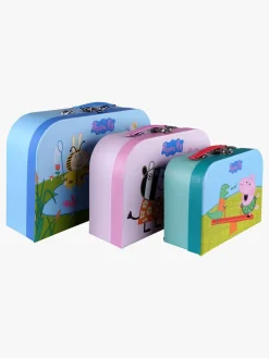 Opbevaring|PeppaPig Barbo Toys Gurli Gris Kufferter 3-pak