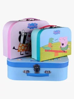 Opbevaring|PeppaPig Barbo Toys Gurli Gris Kufferter 3-pak