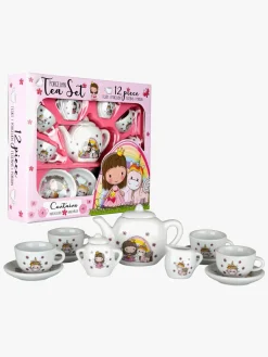 BarboToys Rolleleg-Barbo Toys Lillie & Ellie Teservice i Porcelæn 12 Brikker