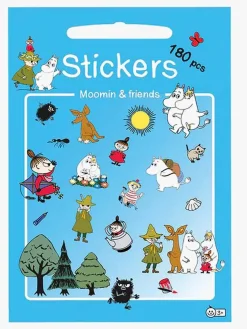 Mumin Kreativt Legetøj-Barbo Toys Mumitroldene & Venner Klistermærker 180 Stk.