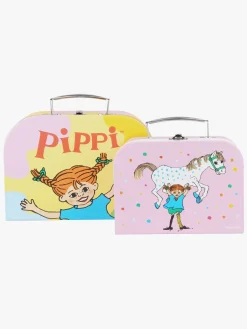 Opbevaring|PippiLangstrump Barbo Toys Pippi Langstrømpe Kufferter 2-pak