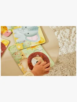 BarboToys Spil & Puslespil-Barbo Toys  Rør og føl Puslespil Safari 4-i-1