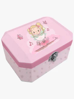 Opbevaring|BarboToys Barbo Toys Smykkeskrin med Spilledåse Ballerina Lillie & Ellie