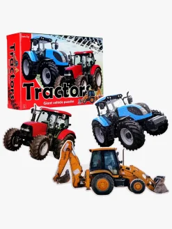 Spil & Puslespil|BarboToys Barbo Toys Stor Gulvpuslespil Traktor 3-i-1