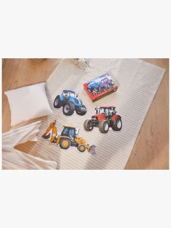 Spil & Puslespil|BarboToys Barbo Toys Stor Gulvpuslespil Traktor 3-i-1