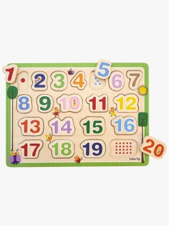 Spil & Puslespil|BarboToys Barbo Toys Wacky Wonders Træpuslespil Tal 20 Dele