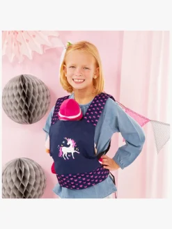 Dukker & Bamser|BayerDesign Bayer Design Bæresele til Dukke, Blå Blå/Lyserød