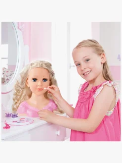 Legetøj Til Børn På 0-10 År|Dukker & Bamser|BayerDesign Bayer Design Charlene Super Model Sminkedukke, Blond Lyserød