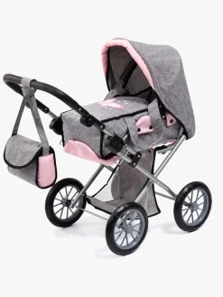 Dukker & Bamser|BayerDesign Bayer Design City Star Dukkevogn, Grå