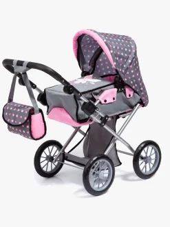 Dukker & Bamser|BayerDesign Bayer Design City Star Dukkevogn, Grå