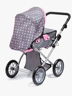 Dukker & Bamser|BayerDesign Bayer Design City Star Dukkevogn, Grå