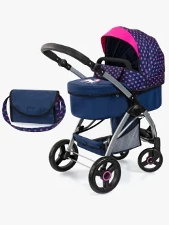 Dukker & Bamser|BayerDesign Bayer Design Combi Dukkevogn City, Max Blue Blå