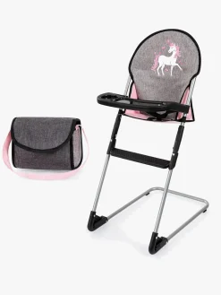 BayerDesign Dukker & Bamser-Bayer Design Dukkehøjstol med Håndtaske Sæt