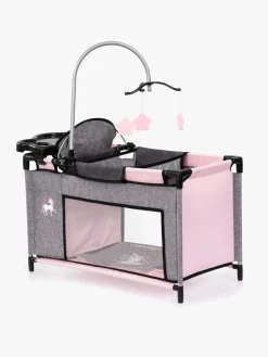 Dukker & Bamser|BayerDesign Bayer Design Dukkeseng Multi Enhjørning Grå/Lyserød