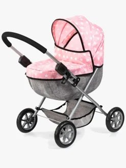 Dukker & Bamser|BayerDesign Bayer Design Dukkevogn Cosy Sæt, Soft Pink Lyserød