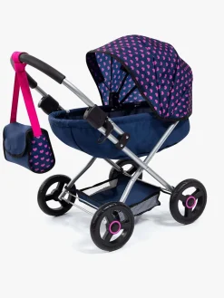 Dukker & Bamser|BayerDesign Bayer Design Dukkevogn Cosy, Blå/Lyserød Blå/Lyserød