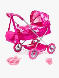 BayerDesign Dukker & Bamser-Bayer Design Dukkevogn Smarty Set, Pink