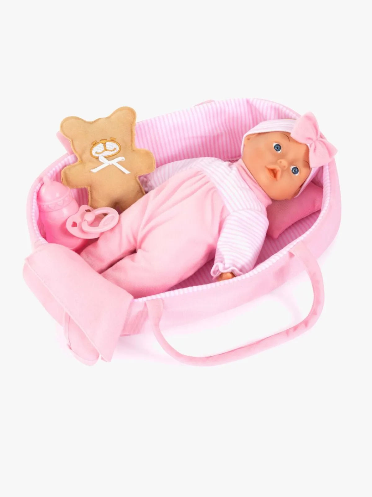 BayerDesign Dukker & Bamser-Bayer Design First Words Dukke 28 cm med Tilbehør